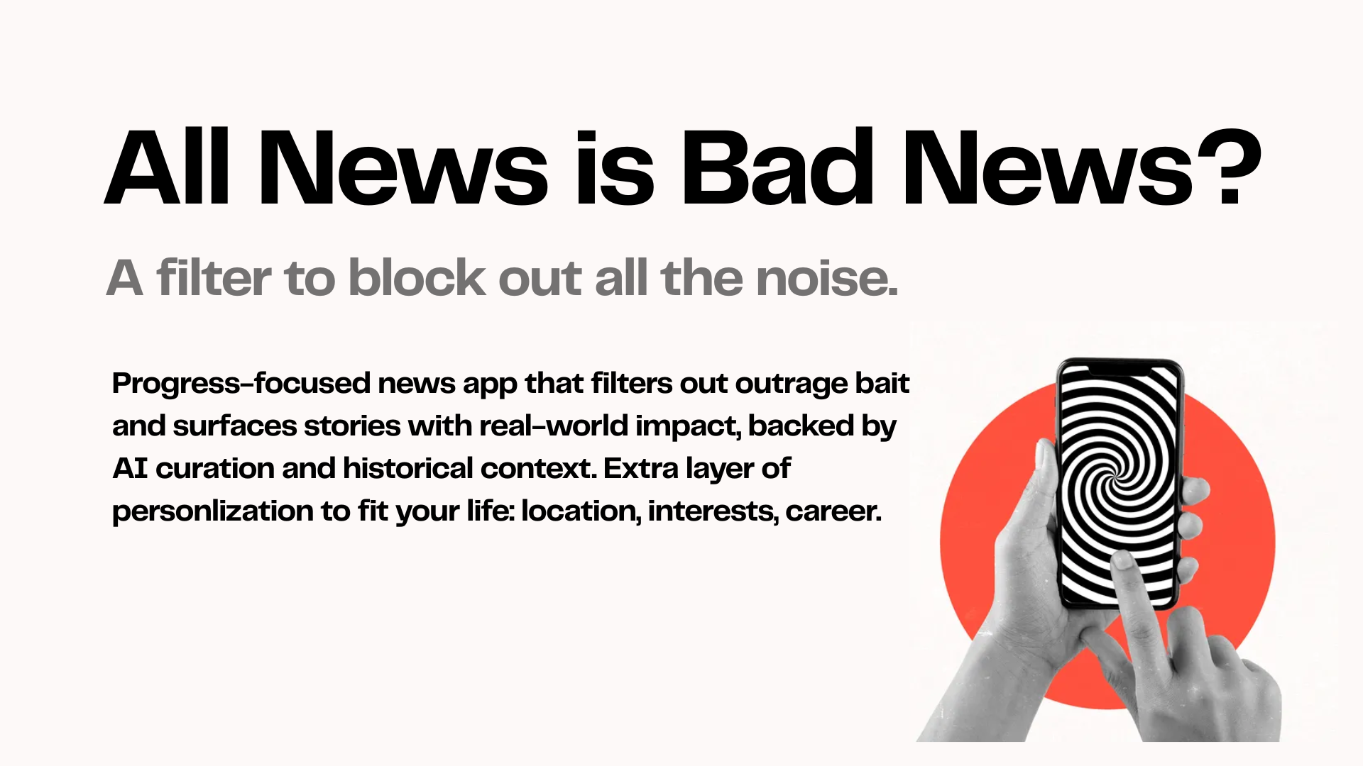 Building a personalised news app campaign